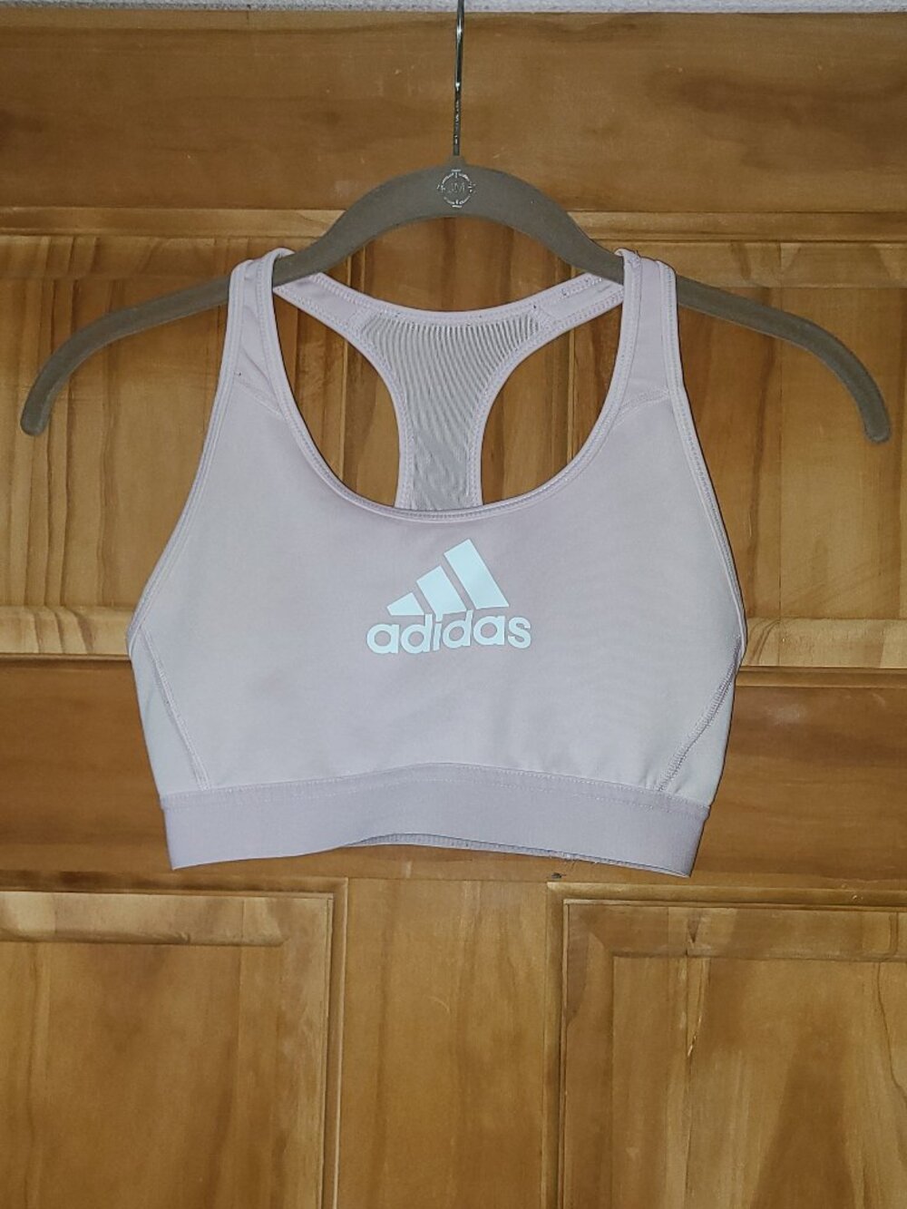 adidas Pink Racerback Sports Bra